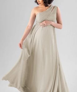 Kennedy Blue Jazz Maternity Bridesmaid Dresses