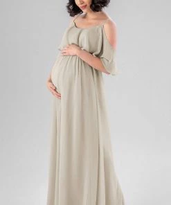 Kennedy Blue Maternity Bridesmaid Dresses Krystal