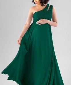 Kennedy Blue Jazz Maternity Bridesmaid Dresses