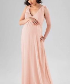 Kennedy Blue Maternity Bridesmaid Dresses Evonne