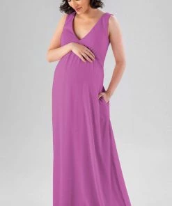 Kennedy Blue Maternity Bridesmaid Dresses Evonne