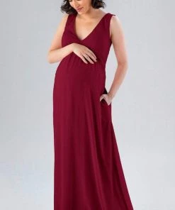 Kennedy Blue Maternity Bridesmaid Dresses Evonne