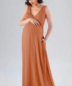 Kennedy Blue Maternity Bridesmaid Dresses Evonne