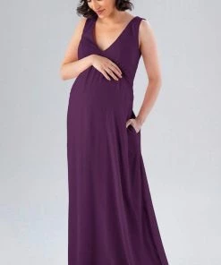 Kennedy Blue Maternity Bridesmaid Dresses Evonne