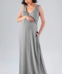 Kennedy Blue Maternity Bridesmaid Dresses Evonne
