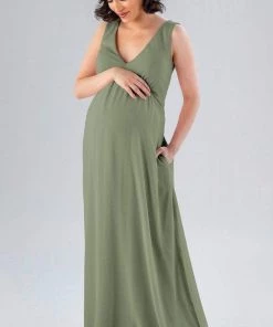 Kennedy Blue Maternity Bridesmaid Dresses Evonne