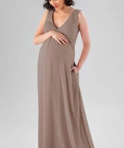 Kennedy Blue Maternity Bridesmaid Dresses Evonne