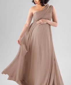 Kennedy Blue Jazz Maternity Bridesmaid Dresses