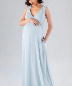 Kennedy Blue Maternity Bridesmaid Dresses Evonne