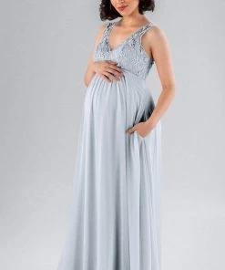 Kennedy Blue Try On Maternity Dresses Sample Palmer Size M16