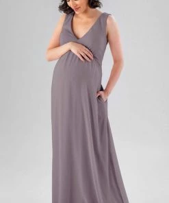 Kennedy Blue Maternity Bridesmaid Dresses Evonne