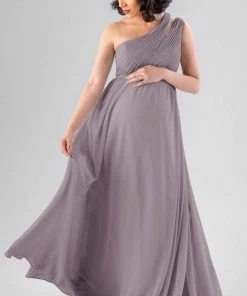 Kennedy Blue Jazz Maternity Bridesmaid Dresses