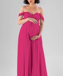 Kennedy Blue Maternity Bridesmaid Dresses Ilsa