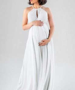 Kennedy Blue Try On Maternity Dresses Sample Lacey Size M20