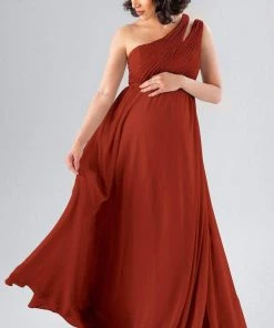 Kennedy Blue Jazz Maternity Bridesmaid Dresses