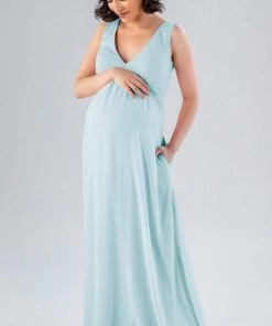 Kennedy Blue Maternity Bridesmaid Dresses Evonne