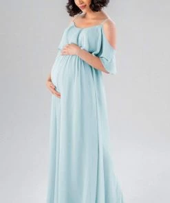 Kennedy Blue Maternity Bridesmaid Dresses Krystal