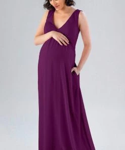 Kennedy Blue Maternity Bridesmaid Dresses Evonne