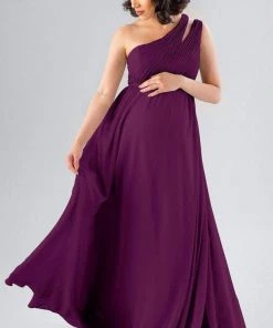 Kennedy Blue Jazz Maternity Bridesmaid Dresses