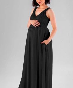 Kennedy Blue Try On Maternity Dresses Sample Palmer Size M24