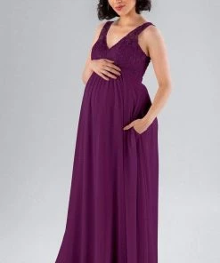 Kennedy Blue Maternity Bridesmaid Dresses Palmer