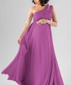 Kennedy Blue Jazz Maternity Bridesmaid Dresses