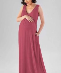 Kennedy Blue Maternity Bridesmaid Dresses Evonne