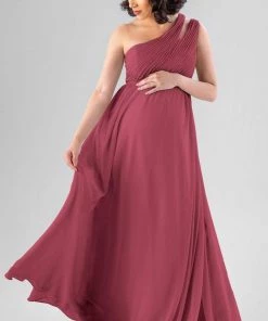 Kennedy Blue Jazz Maternity Bridesmaid Dresses