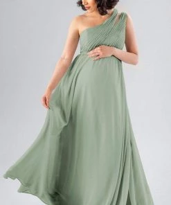 Kennedy Blue Jazz Maternity Bridesmaid Dresses