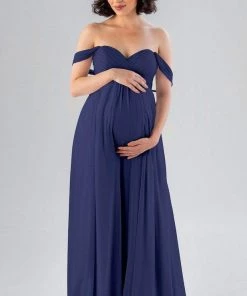 Kennedy Blue Maternity Bridesmaid Dresses Ilsa