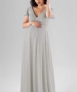 Kennedy Blue Try On Maternity Dresses Sample Kayli