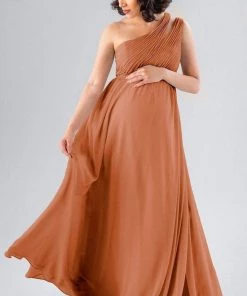 Kennedy Blue Jazz Maternity Bridesmaid Dresses