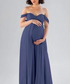 Kennedy Blue Maternity Bridesmaid Dresses Ilsa