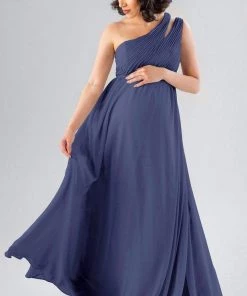Kennedy Blue Jazz Maternity Bridesmaid Dresses