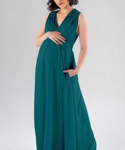 Kennedy Blue Maternity Bridesmaid Dresses Misty