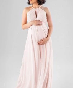 Kennedy Blue Try On Maternity Dresses Sample Lacey Size M6