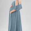Kennedy Blue Try On Maternity Dresses Sample Krystal Size M2